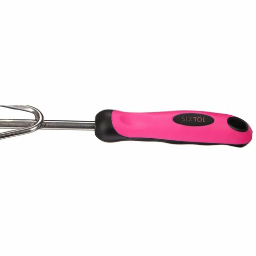 Sixtol Ročni kultivator GARDEN PINK ONE, nerjavečejeklo, 28 cm