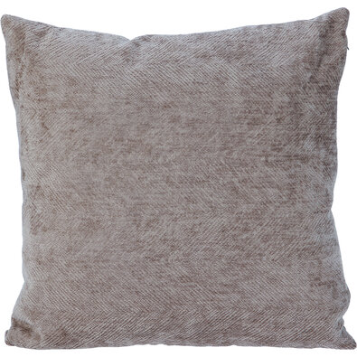 Kissen Chenille Greige, 45 x 45 cm