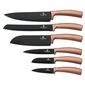Berlinger Haus 6-teiliges Messerset Rosegold Metallic Linie blistr