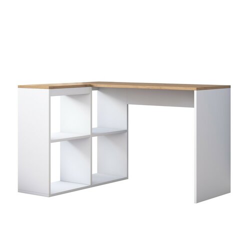 Birou Haril Oak and White