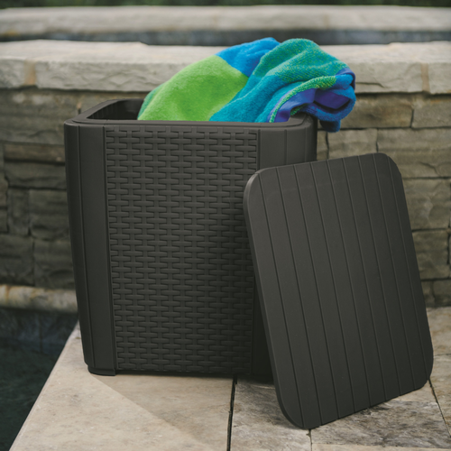 Masă Keter Luzon 39 x 39 x 42,5 cm, grafit