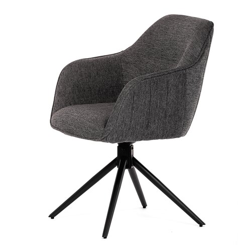 Esszimmerstuhl-Set mit Rückstellmechanismus HC-536 GREY2, 2 Stück