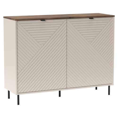 Skriňa EYCO 2D, svetlo béžová