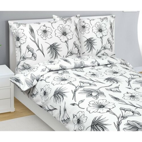 Bellatex Lenjerie de pat din crep Ibišek, 140 x200 cm, 70 x 90 cm