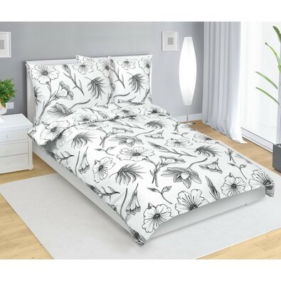 Bellatex pamut ágynemény Ibišek, 140 x 220 cm, 70x 90 cm