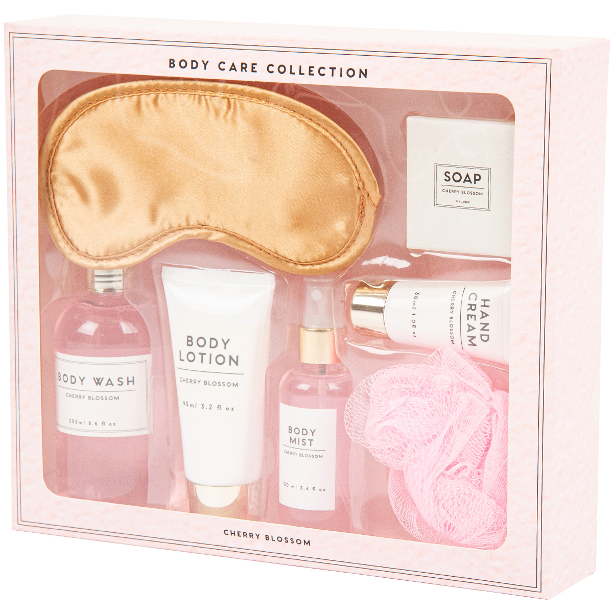 Set cosmetice cadou Body care Cherry blossom, 7 buc.