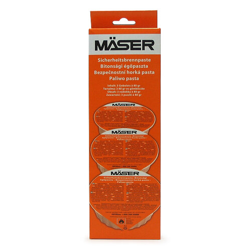 Mäser Horľavá pasta 3 x 80 g