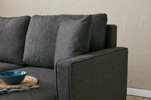 Sofa narożna Eva Lewa Antracyt