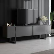 Televizní stolek Luxe Anthracite and Black