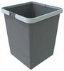 Elletipi Plastični koš z ročaji 10 l, siv