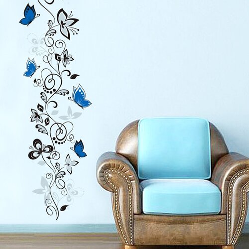 Samolepicí dekorace vášeň motýlů