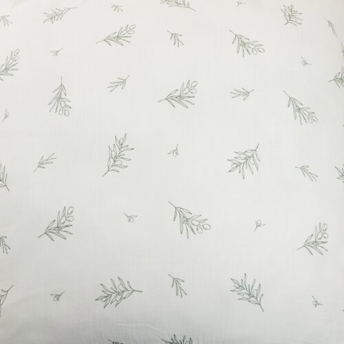 Matex Muslin posteljnina Olivka, 140 x 200 cm, 70 x 90 cm