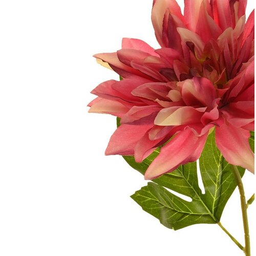 Sztuczny kwiat Dahlia różowy, 68 cm