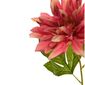 Sztuczny kwiat Dahlia różowy, 68 cm