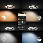 Philips Hue 50411/31/P9 podhľadové LED svietidlo Milliskin 5,5 W, biela