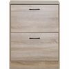 Sklopná botnica s 2 priehradkami COMPACT Oak, deko