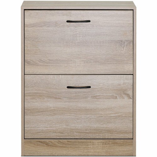 Sklopná botnica s 2 priehradkami COMPACT Oak, dekor dub