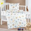 Bellatex Lenjerie de pat din bumbac pentru copii Agáta Koala, lună, 90 x 135 cm, 45 x 60 cm