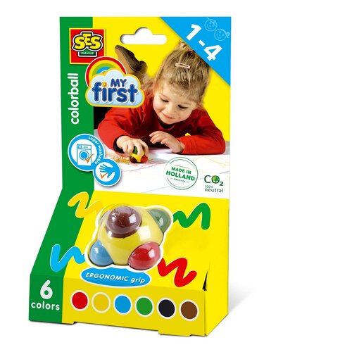 SES Bunte Kugel, 6 Farben