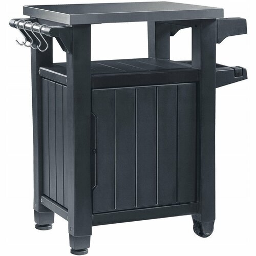 Keter Garten-Grilltisch UNITY 105 l, graphitfarben