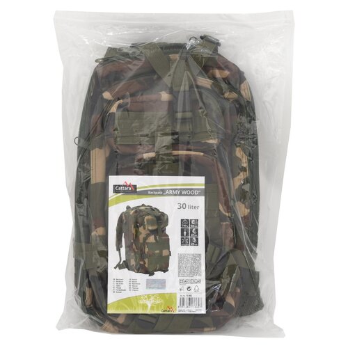 Cattara Rucksack Army Wood, 30 l