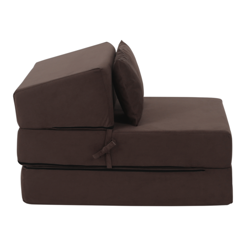 Scaun pliant/saltea PELOS, maro