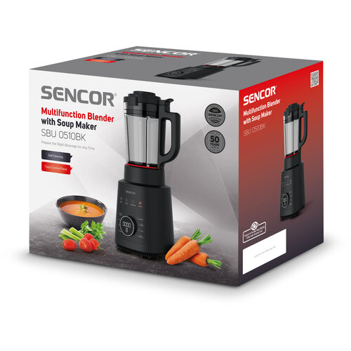 Sencor SBU 0510BK levesfőző turmixgéppel