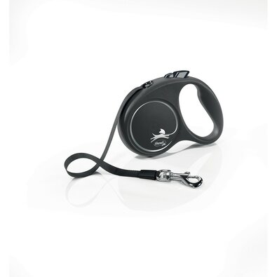 Flexi Samonavíjecí vodítko Black Design S, 5 m, 15kg