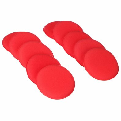 Sixtol Komplet polirnih blazinic za vosek zaavtomobile CAR DETAILING WAX PAD 10, 10 kos
