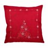 Świąteczna poszewka na poduszkę Choinka czerwony, 40 x 40 cm
