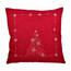 Świąteczna poszewka na poduszkę Choinka czerwony, 40 x 40 cm