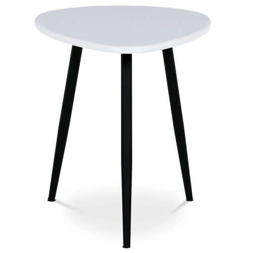 Odkladací stolík 60 x 40 cm, biela