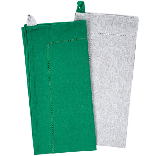 Kuhinjska krpa Heda zelena, 50 x 70 cm, komplet 2kos
