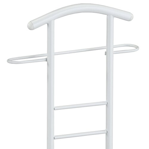 Stummer Diener 81870 WT weiß lackiert/Eiche schwarz, 119 cm