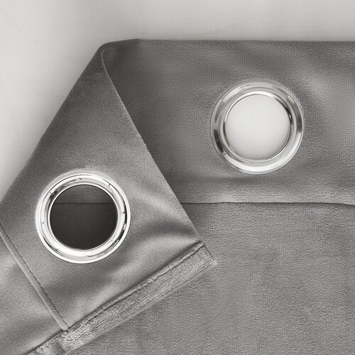 Draperie Blackout 4Home Manila gri , 150 x 250 cm