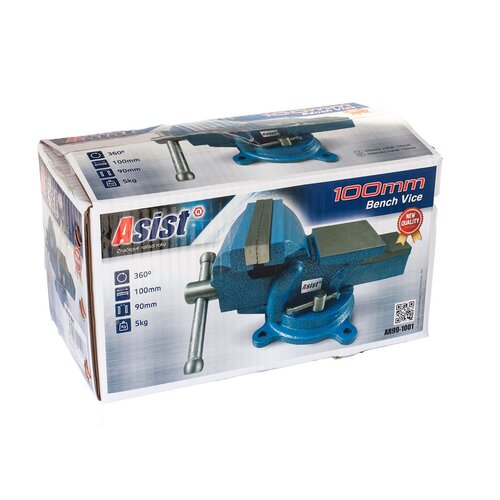 Asist AR99-1001 delavniški vpenjalnik, 100 mm