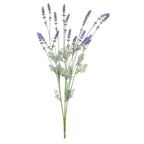 Umetna cvetica Lavanda vijolična, 17 x 17 x 62 cm