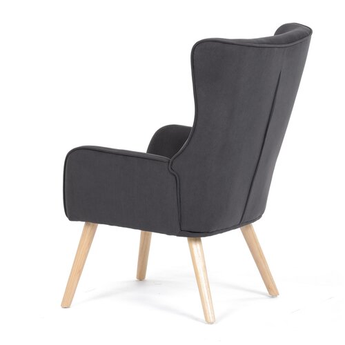 Fotel na uszach GREY2, szary
