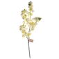 Umelá kvitnúca vetvička biela, 100 cm