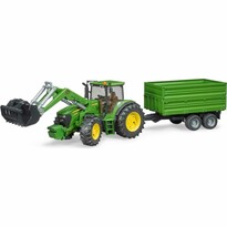 Bruder 3055 Traktor John Deere 7930 s nakladačom a valníkom, 1:16, 75 x 19 x 22 cm Bruder 3055 Traktor John Deere 7930 s nakladačom a valníkom, 1:16, 75 x 19 x 22 cm