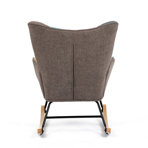 Hojdacie kreslo PW2, patchwork