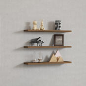 Polica Boss Walnut, 3 kos