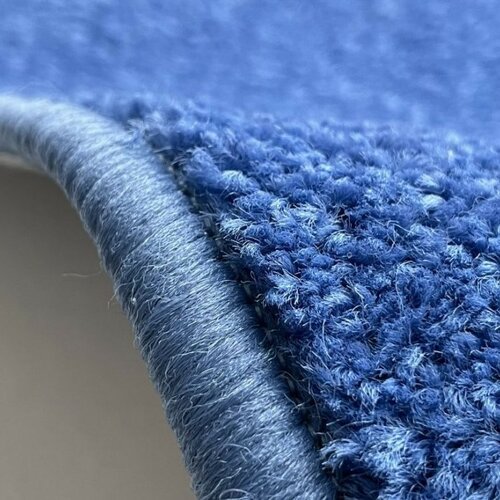 Kusový koberec Eton modrá, priemer 120 cm