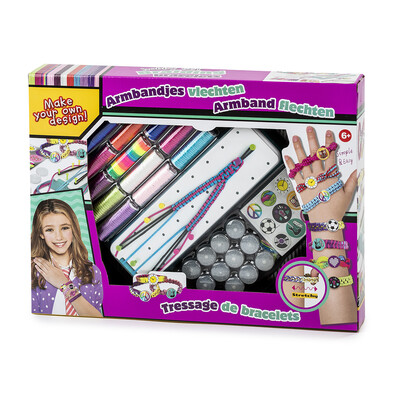 Kreatívny set na pletenie náramkov