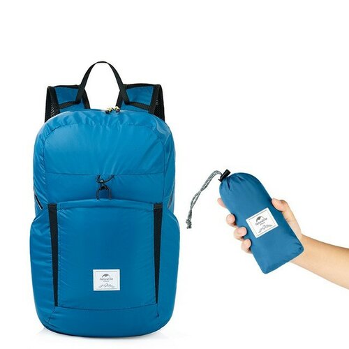 Naturehike Faltbarer Reiserucksack 22 l, blau