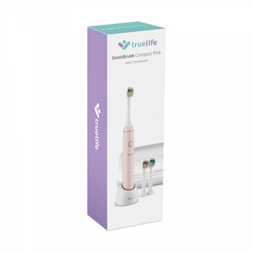 TrueLife Sonická zubná kefka SonicBrush Compact, ružová