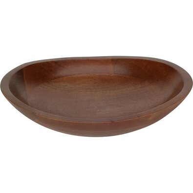 Miska iz mangovega lesa Kasai, premer 28 cm