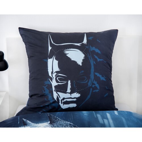 Lenjerie de pat din bumbac Herding The Batman, 135x 200 cm, 80 x 80 cm