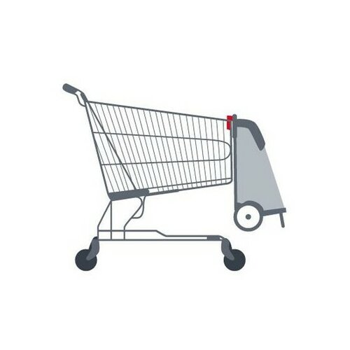 Aldotrade sacoșă de cumpărături pe roți Praga,maro
