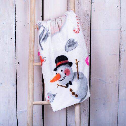 Decke Light Sleep New Snowman, 150 x 200 cm